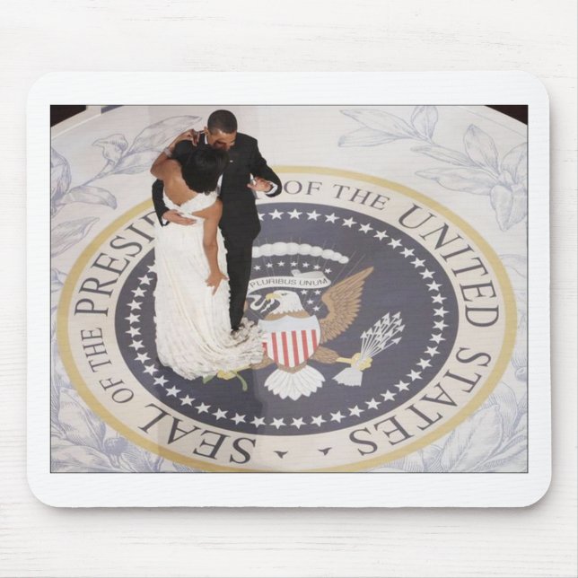 Barack och Michelle Obama Musmatta (Framsidan)