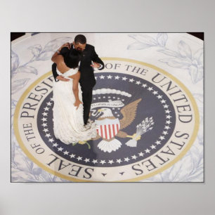 Barack och Michelle Obama Poster