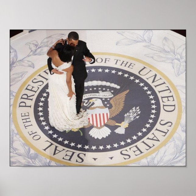 Barack och Michelle Obama Poster (Framsidan)