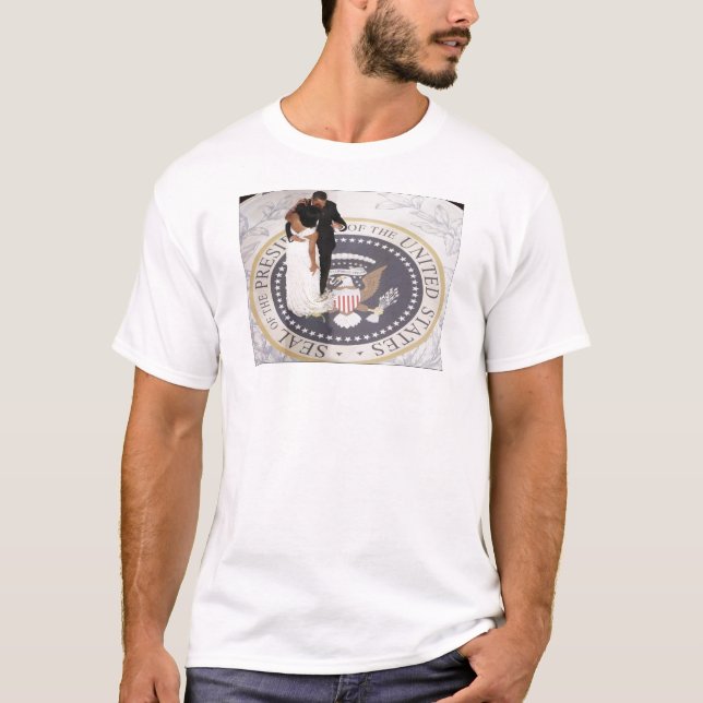 Barack och Michelle Obama Tee (Framsida)