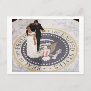 Barack och Michelle Obama Vykort