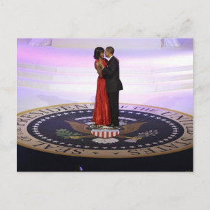 Barack och Michelle Obama Vykort