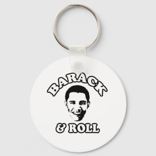 Barack och rulle nyckelring