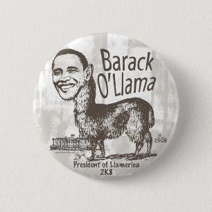 Barack O'Llama 2008 Knapp