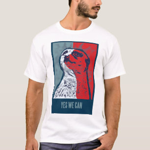 Barack Omeerkat toppar T-shirt