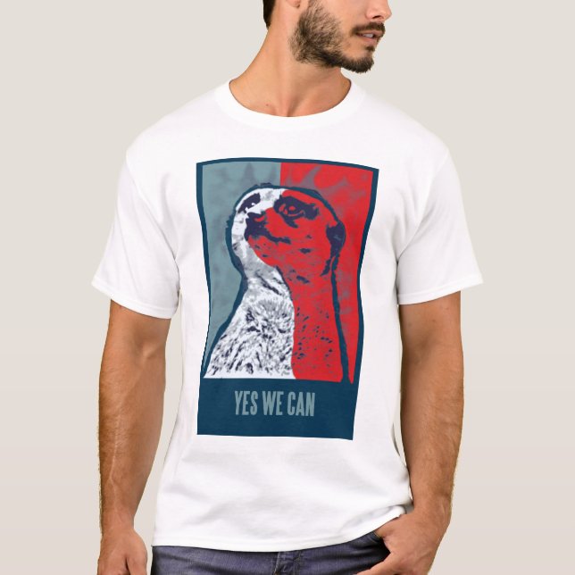 Barack Omeerkat toppar T-shirt (Framsida)