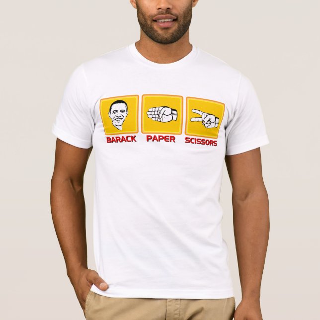 Barack papper sax tee shirt (Framsida)