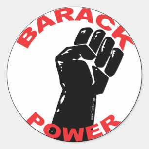 BARACK POWER RUNT KLISTERMÄRKE