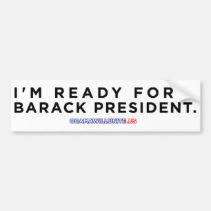 Barack presidentbildekal bildekal