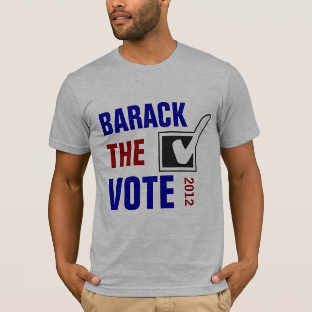 BARACK RÖSTA 2012 T SHIRT (Framsida)