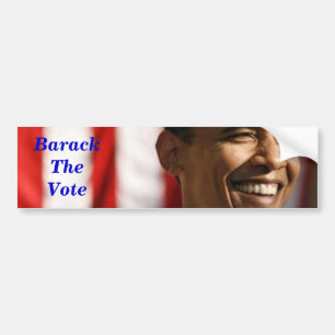 Barack rösta bildekal