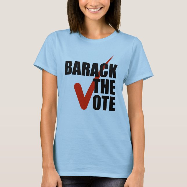 Barack rösta tee (Framsida)