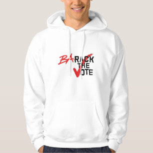 Barack röstatröjan sweatshirt med luva