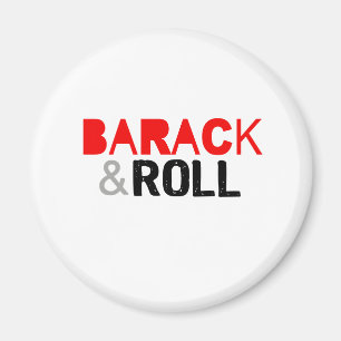 Barack & rullT-tröja Magnet