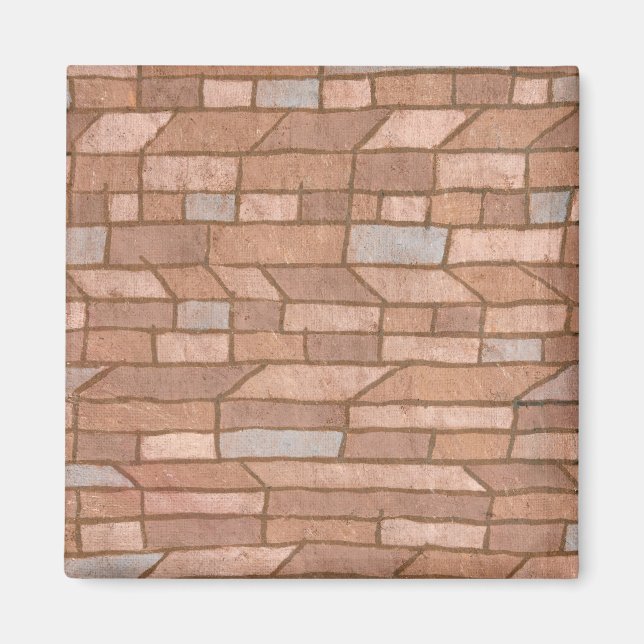 Barack Settlement by Paul klee Magnet (Framsidan)