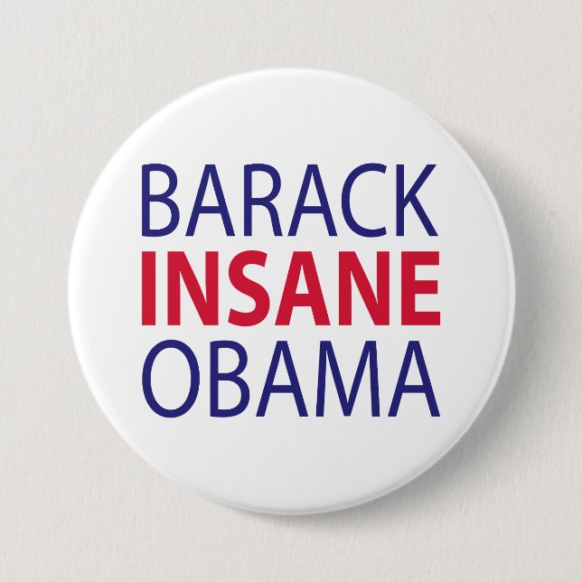 Barack sinnessjuka Obama Knapp (Framsida)