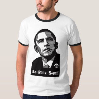 Barack stjärnautslagsplats t-shirt