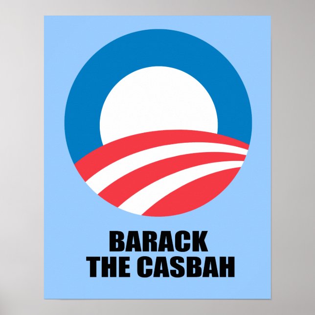 BARACK THE CASBAH POSTER (Framsidan)