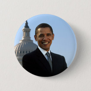 Barack tittar Sly klämmer fast Knapp
