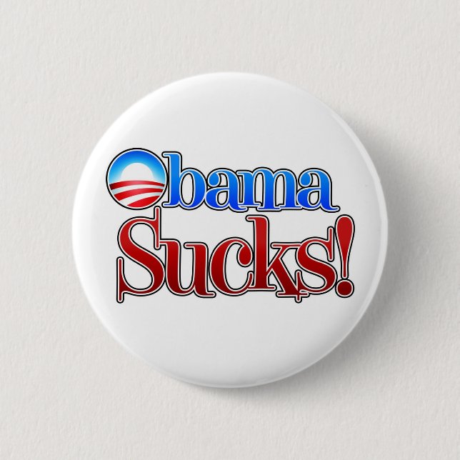 Baracken Obama suger Knapp (Framsida)