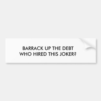 BARACKEN UPP DEBTWHOEN HYRDE DENNA JOKER? BILDEKAL