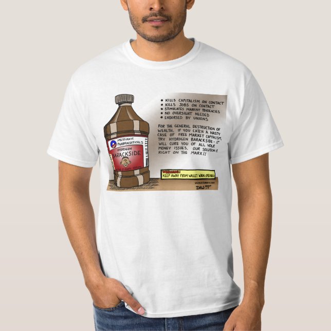 Barackside T-tröja Tee Shirt (Framsida)