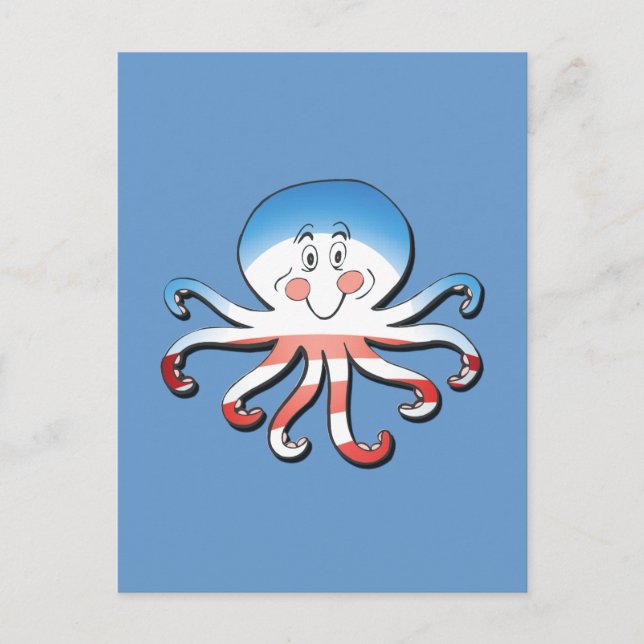 BARACKTOPUS VYKORT (Framsida)
