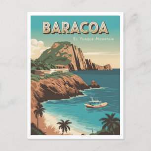 Baracoa El Yungue Mountain Vykort