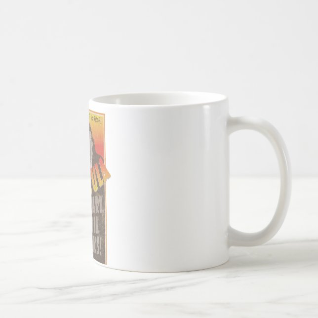 Baracula - Barack Obama filmaffisch Kaffemugg (Höger)