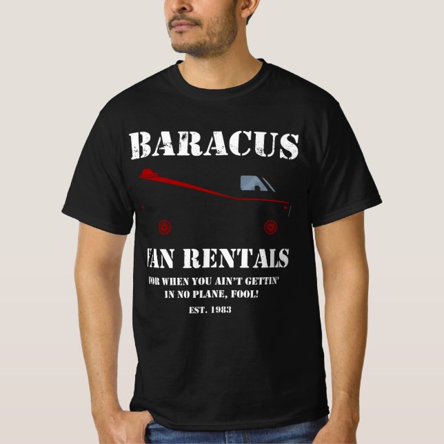 Baracus Van RKLSS Shirt A-Team T-Shirt B.A. (Framsida)