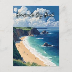 Barafundle Bay Beach Wales Vykort