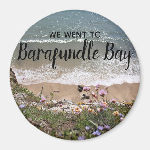 Barafundle Bay Pembrokeshire Wales Landskap Foto Magnet