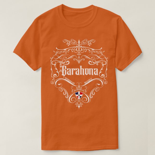 Barahona Vintage design 1 T Shirt (Design framsida)