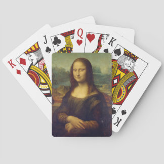 Baraja de cartas de la mona lisa casinokort