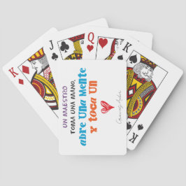 Baraja de cartas para profes casinokort