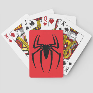Baraja de cartas personalizada con diseño de araña casinokort