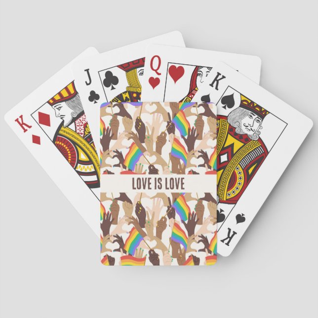 Baraja Póker PRIDE Casinokort (Baksidan)