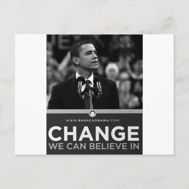 Barak Obama Collection Vykort (Framsida)