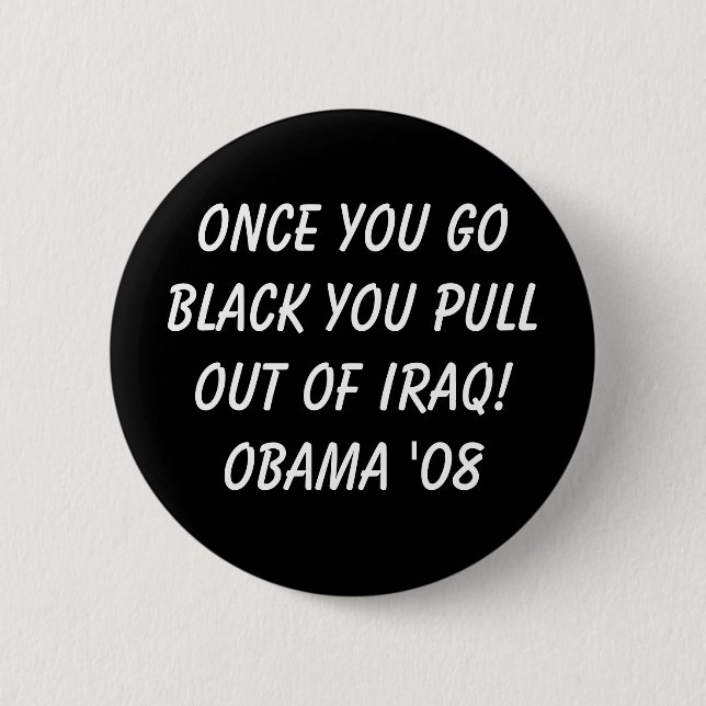 Barak Obama Knapp (Framsida)