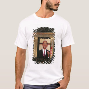 Barak Obama talar på den sista kvällen av T Shirt