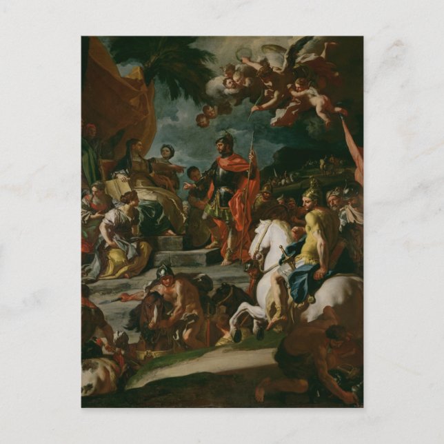 Barak och Deborah Vykort (Framsida)