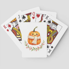 Baralho com design "Abobrinha Feliz". Casinokort
