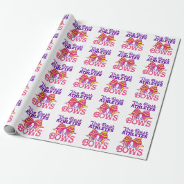 Bäran Bästa Idrottare ger Cute Cheerlead Presentpapper