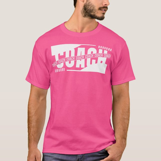 Bäran Coach Brev Sport T Shirt (Framsida)