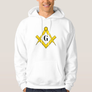Bäran Craft: Square och Compass Masonic Hoodie