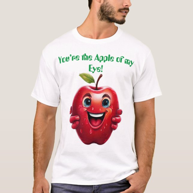 Bäran "Du är mitt Öga-äpple" T Shirt (Framsida)