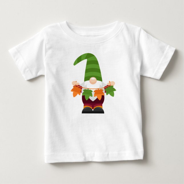 Bäran Gnome Fall T Shirt (Framsida)