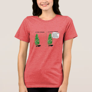 Bäran Skogsfejden: Gräs Träd jämfört med Opine Trä T Shirt