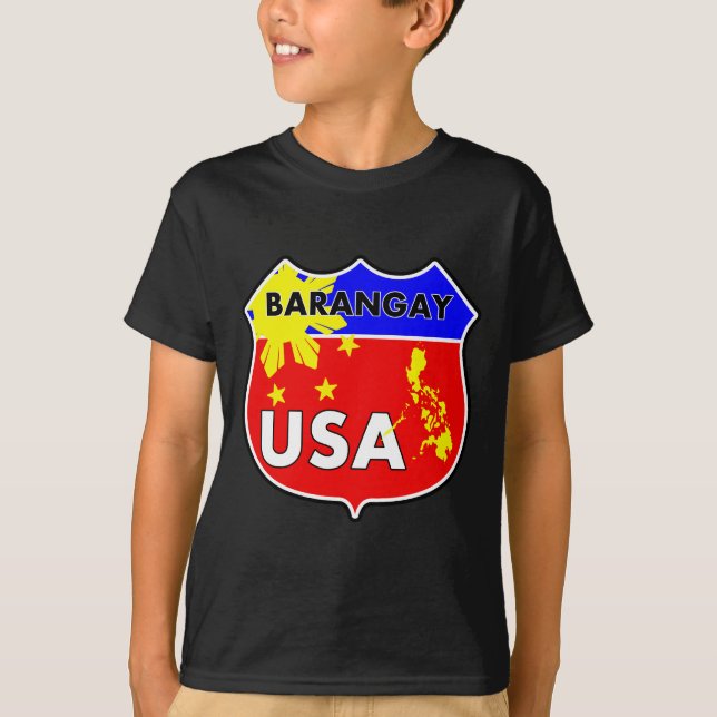 Barangay USA Tee Shirt (Framsida)