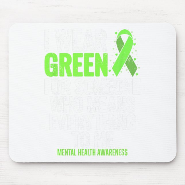 Bärans Grönt BROMSAR Stigma Mental Health A Musmatta (Framsidan)